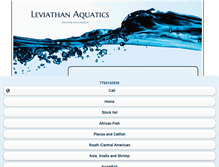 Tablet Screenshot of leviathan-aquatics.com